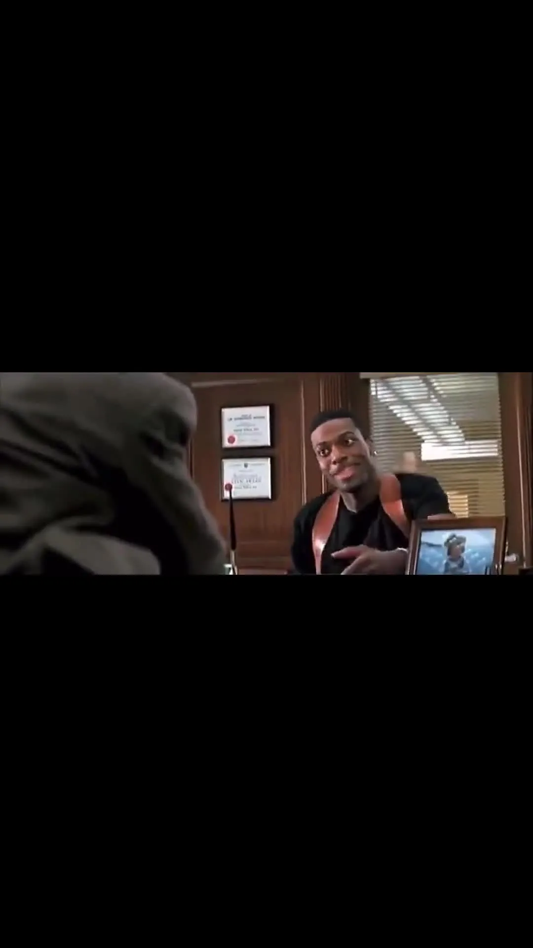 Carter explaining his feelings passionately