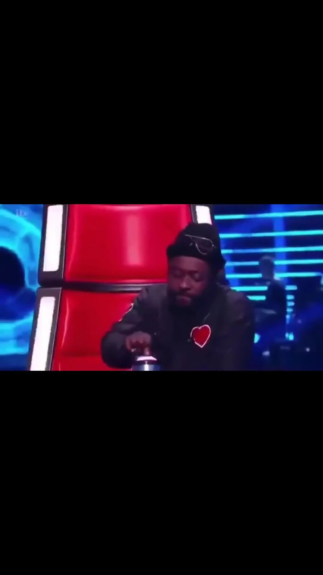 will.i.am Accidentally Hits Button While Cleaning