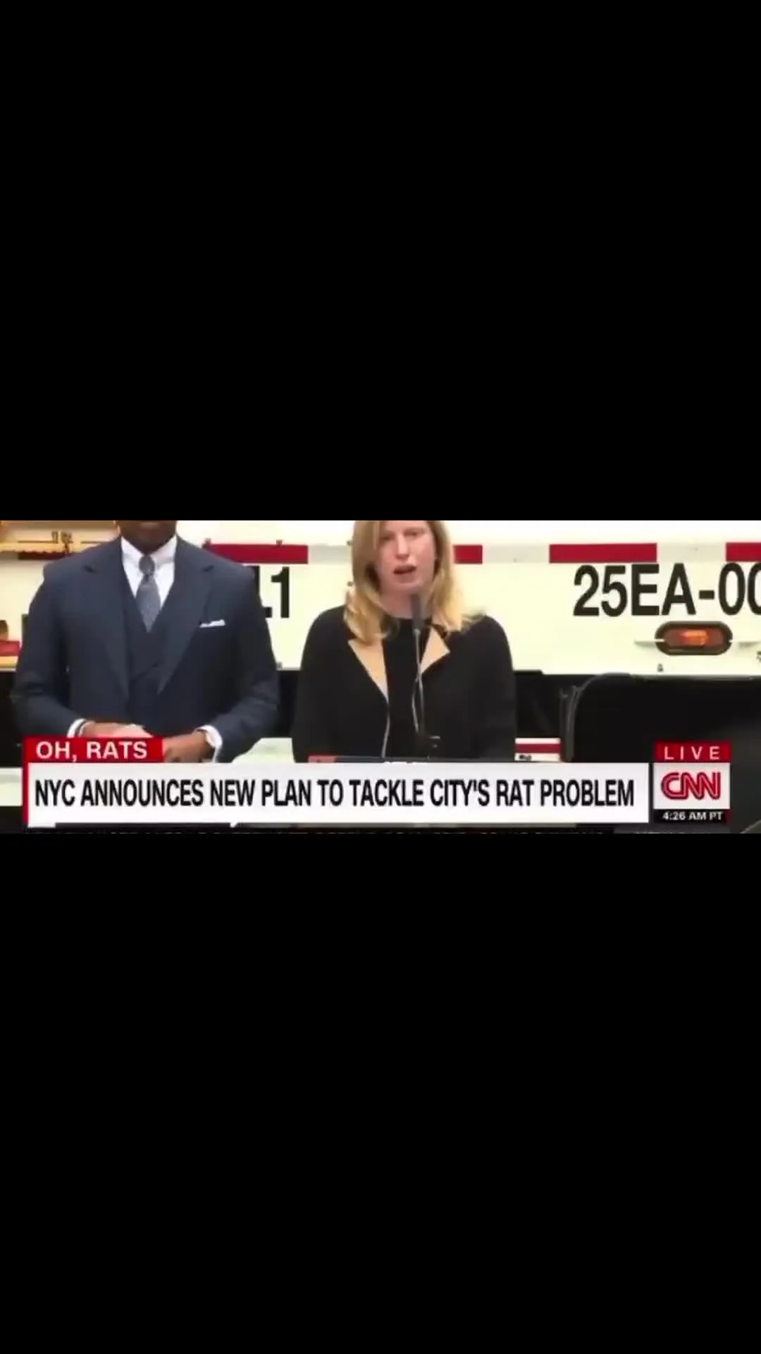 NYC Official Declares War on Rats Press Conference