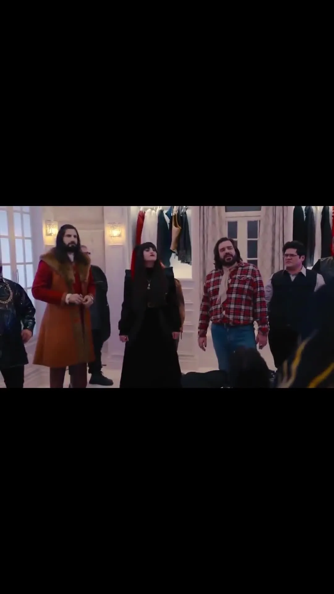 What We Do in the Shadows group stance