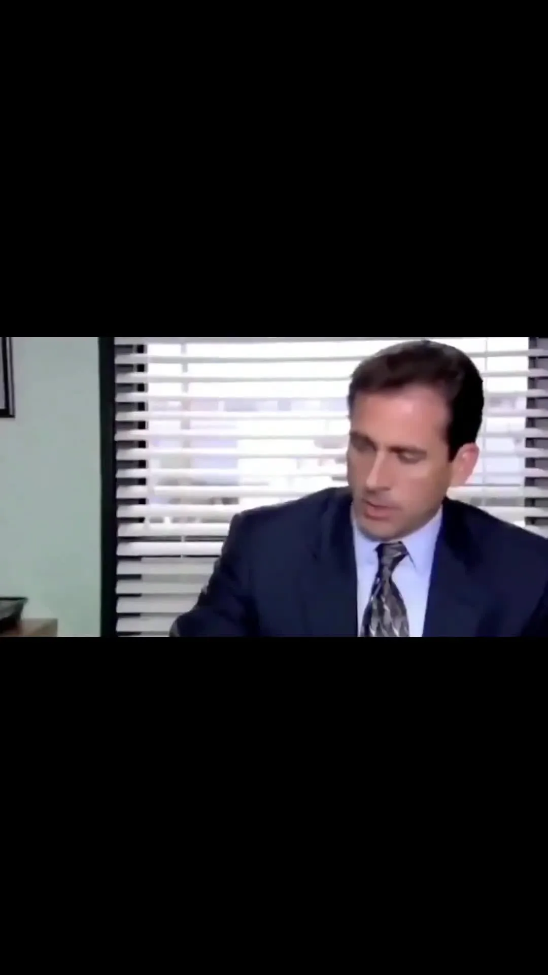 Michael Scott Held Back After Bad News