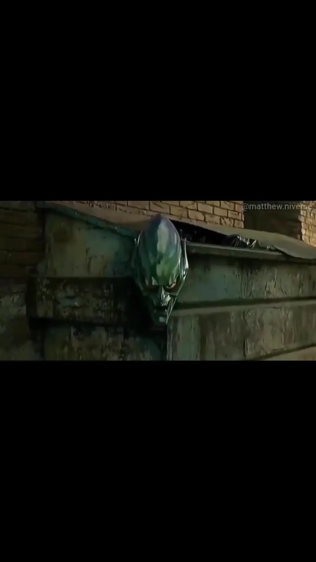 Norman Osborn Argues With Green Goblin Mask