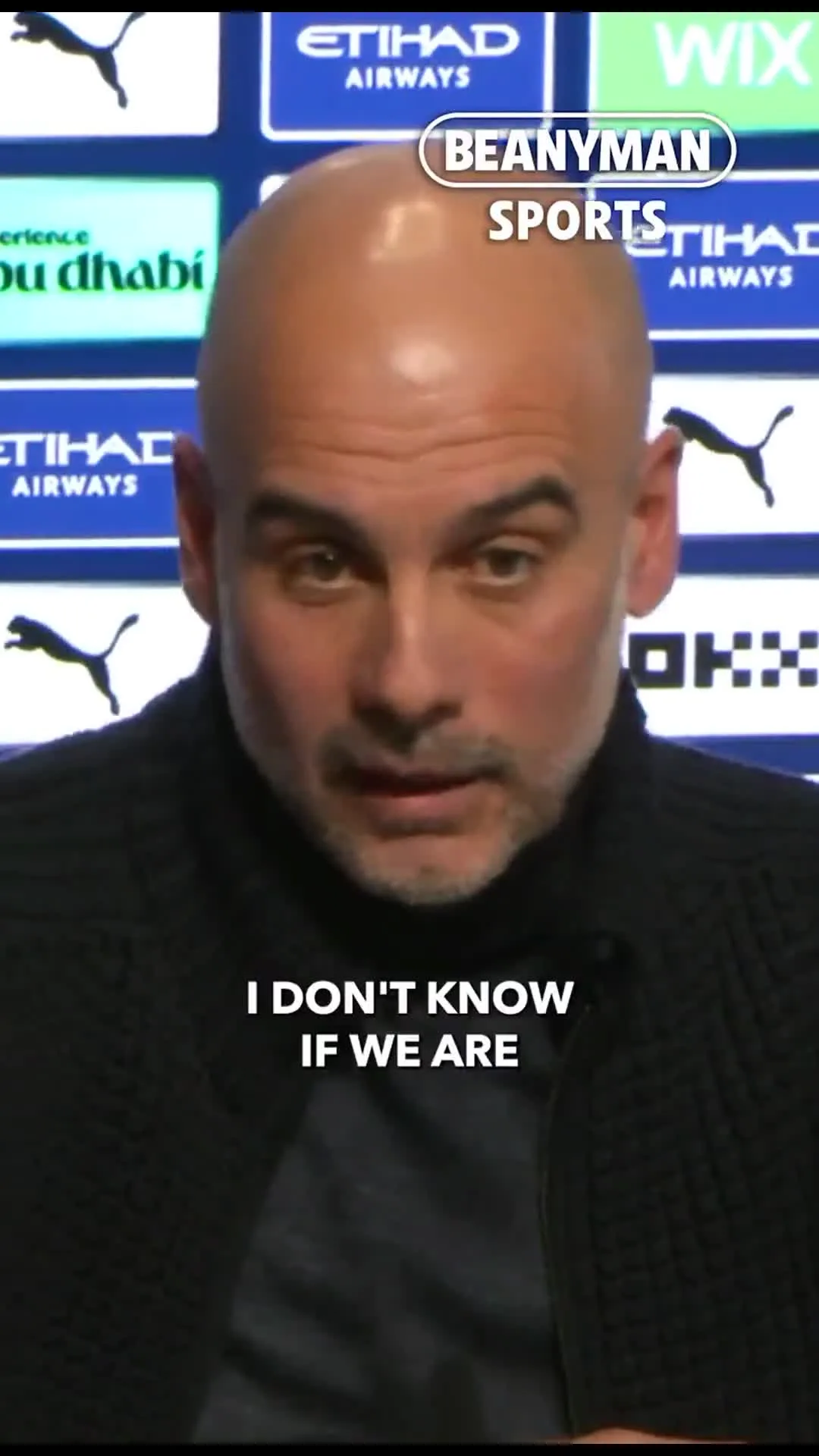 Pep Guardiola Sarcastic Apology