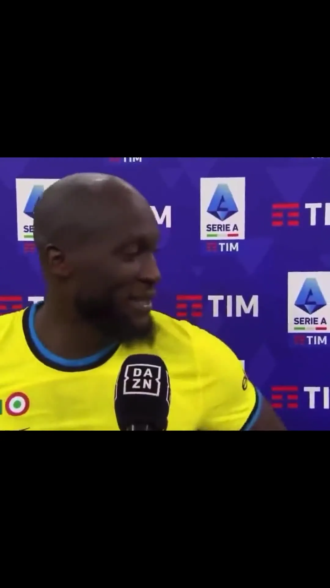 Lukaku I'm Him Chest Tap Interview
