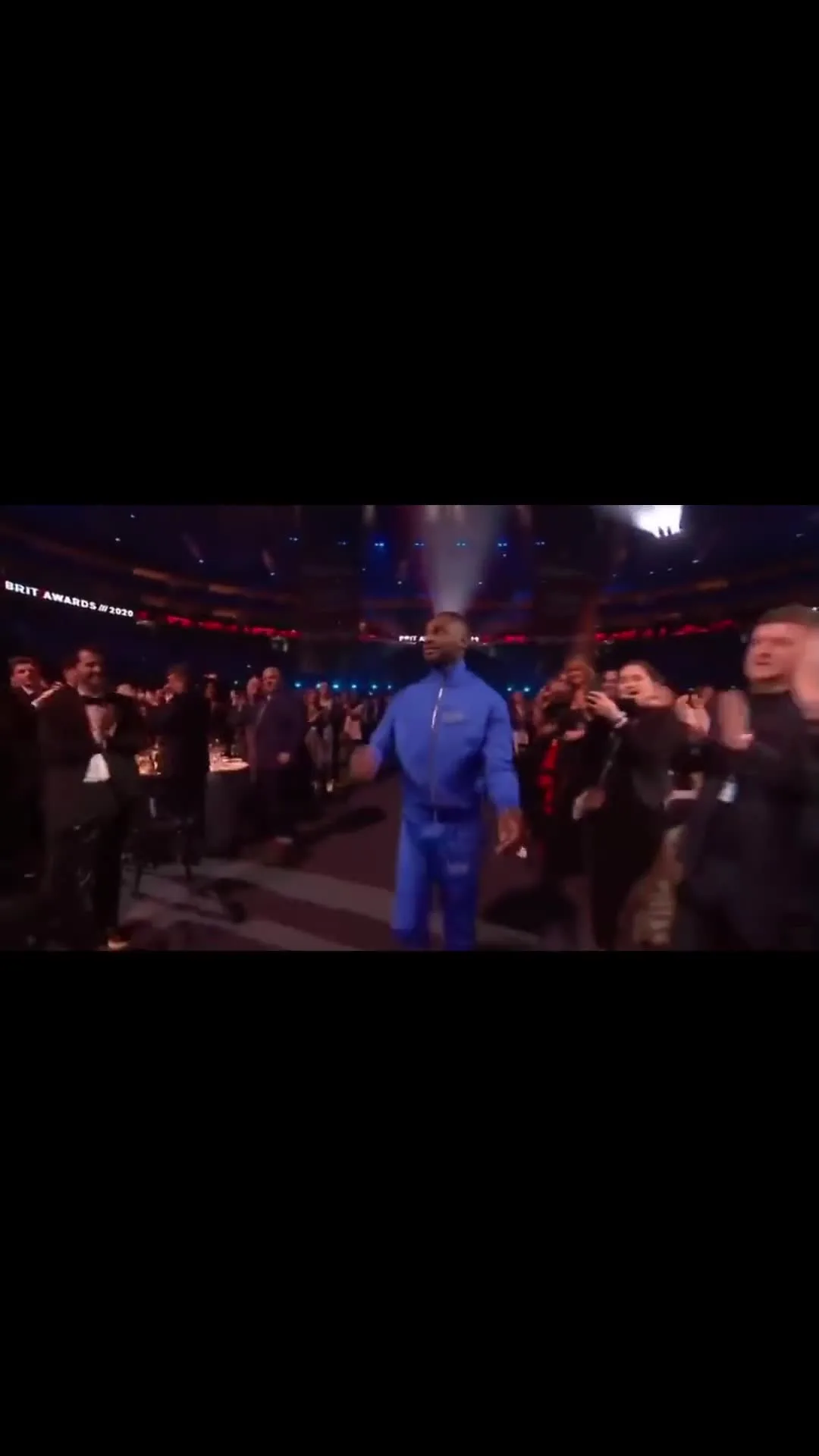 Dave Walking Through Adoring Crowd at Award Show