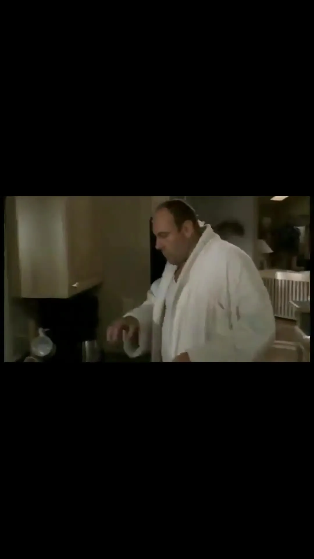 Tony Soprano Sees Uncle Ben's and Faints
