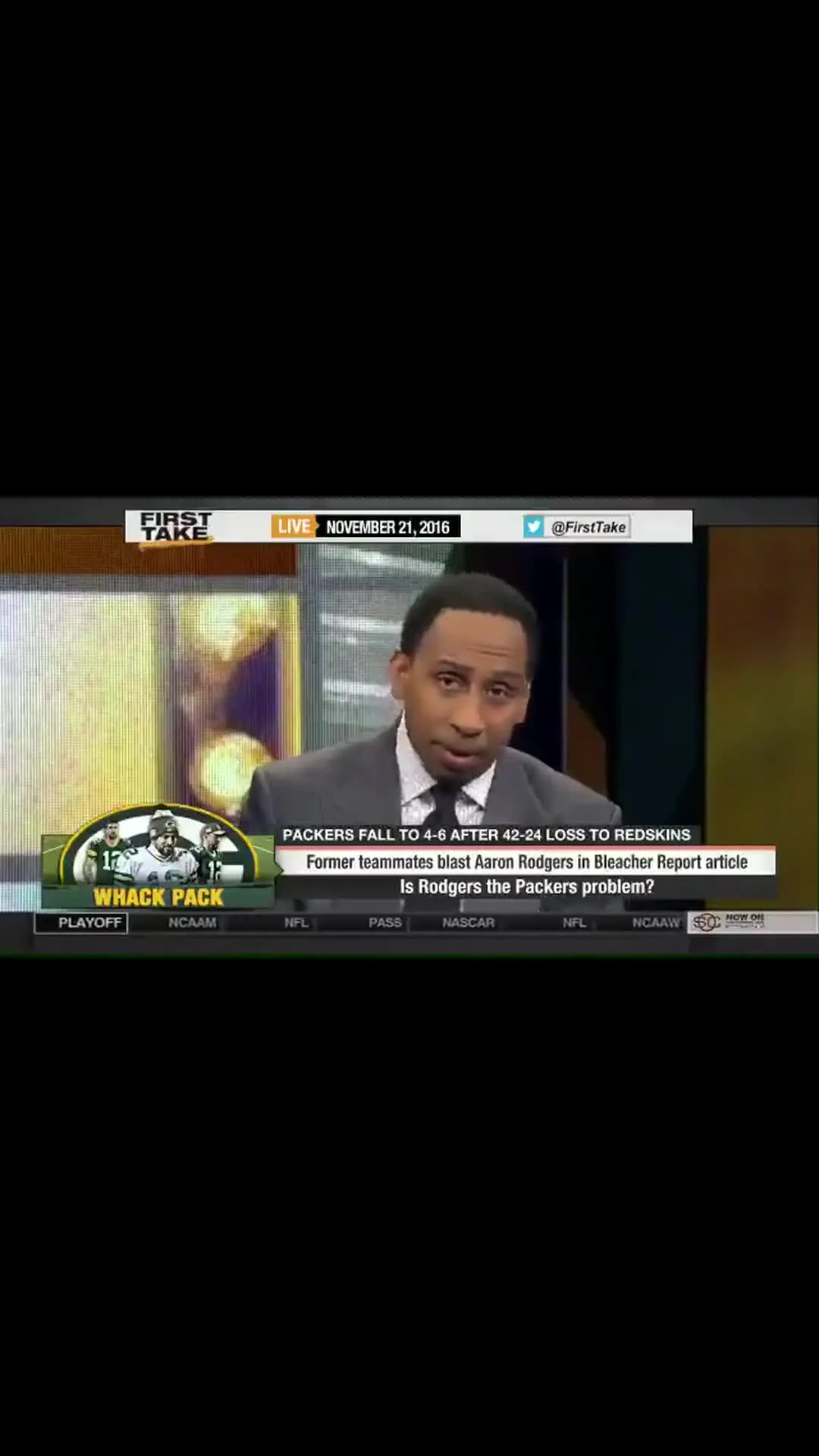 Stephen A Smith Escalating Disbelief Reaction