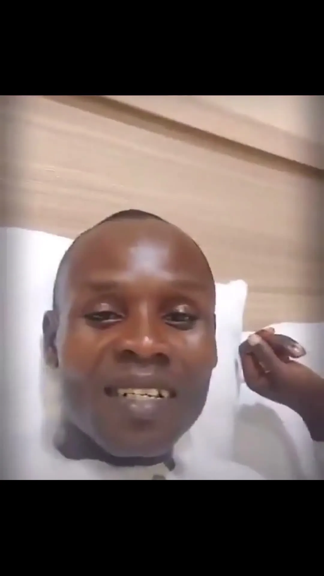 Man Laughing Then Realizing Escalation Levels
