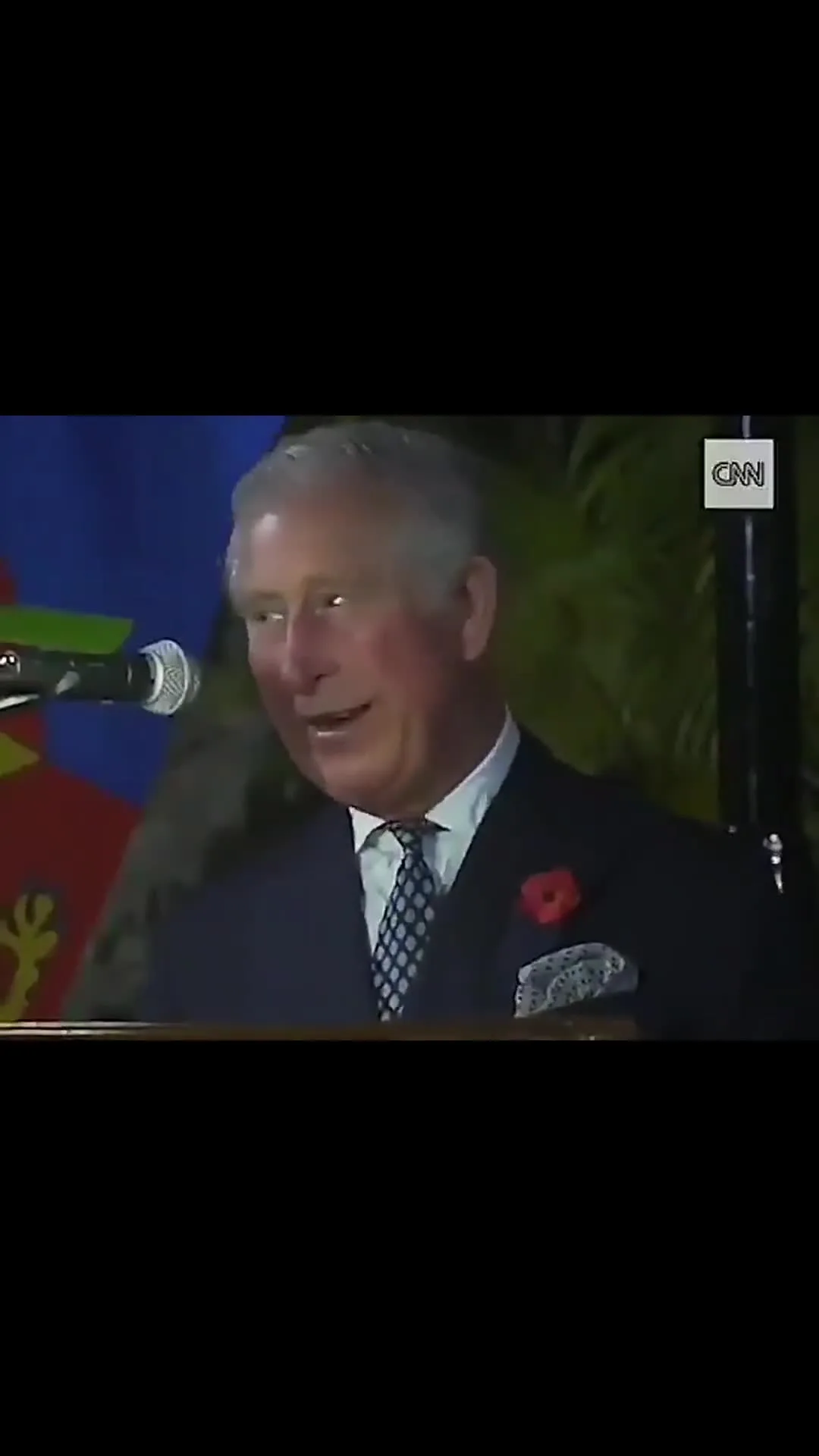 King Charles Dragged Off Stage After Saying Naija Joke