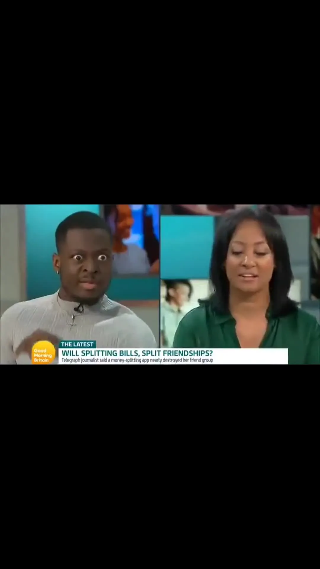 Ehiz Bombastic Side Eye on GMB