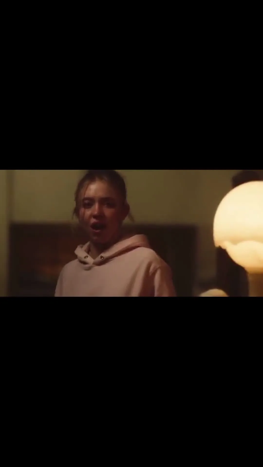 Cassie crying and stuttering through denial
