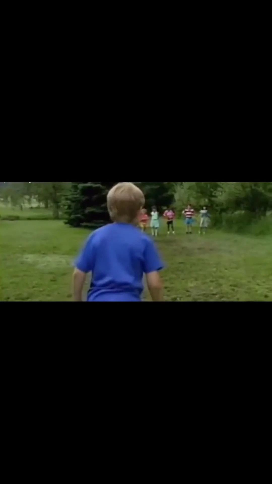 Bowl Cut Kid Wait a Minute Turn Around