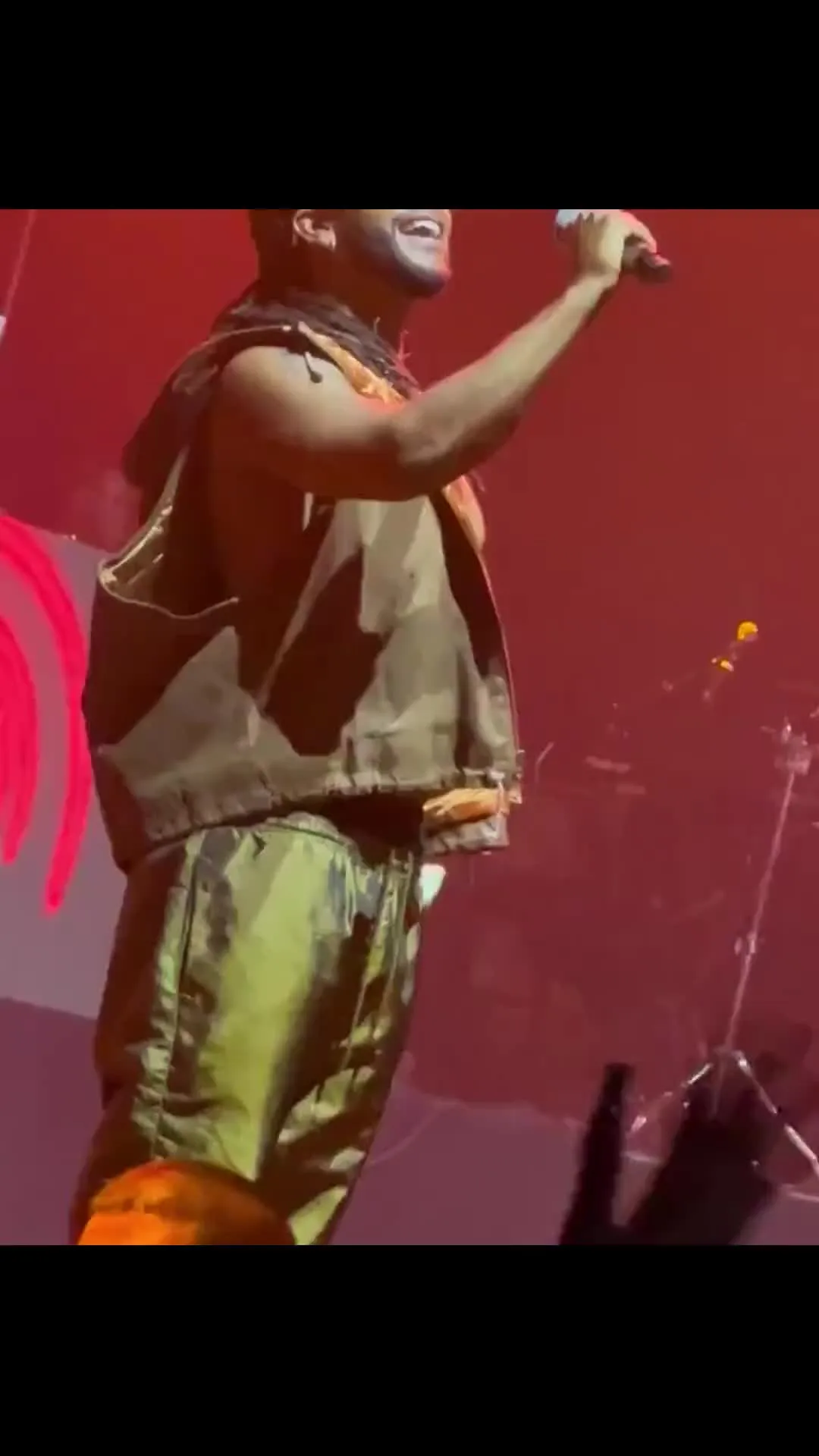 Omarion Eating Watermelon During Verzuz