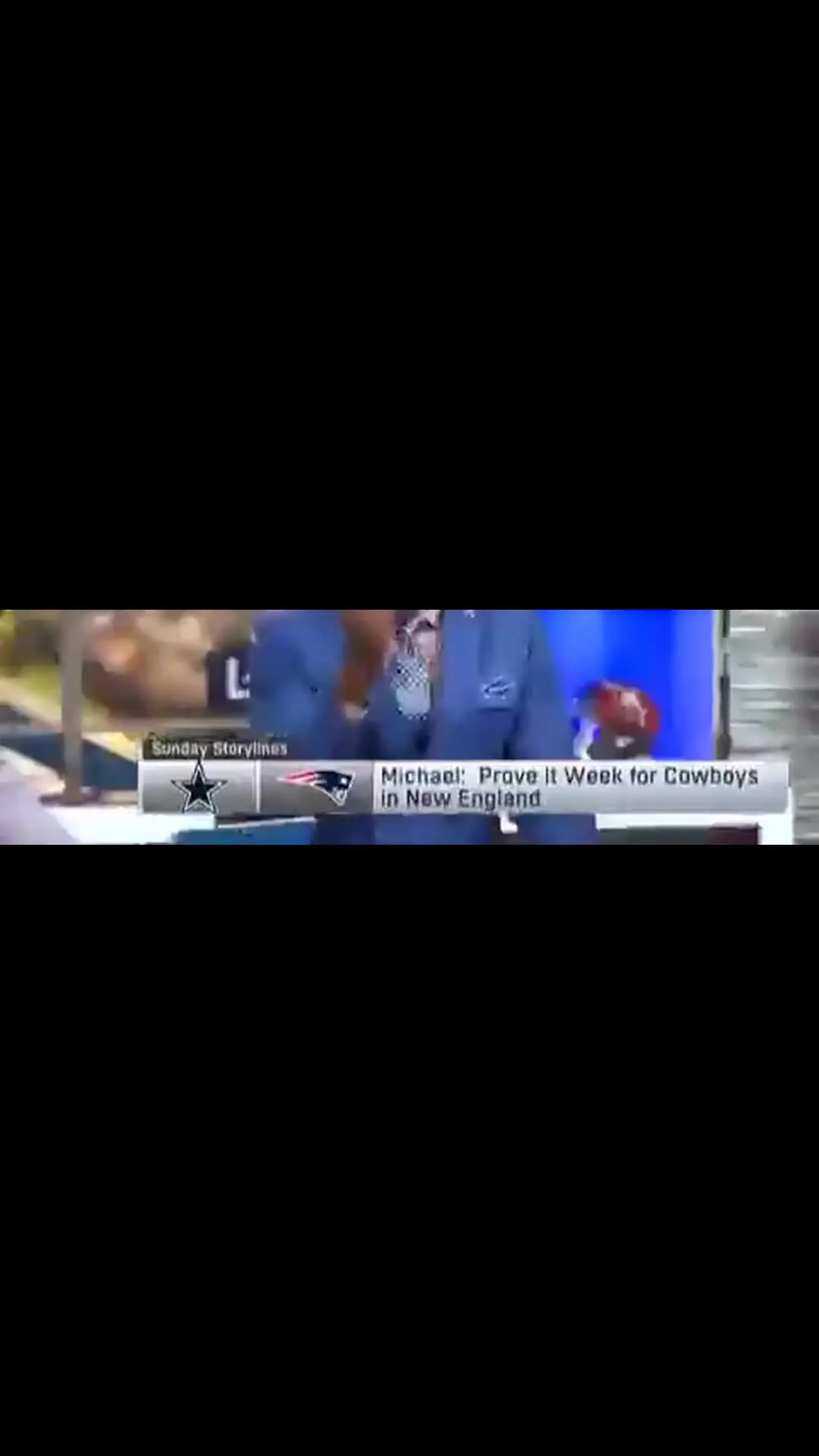 Michael Irvin Passionate NFL Desk Sermon