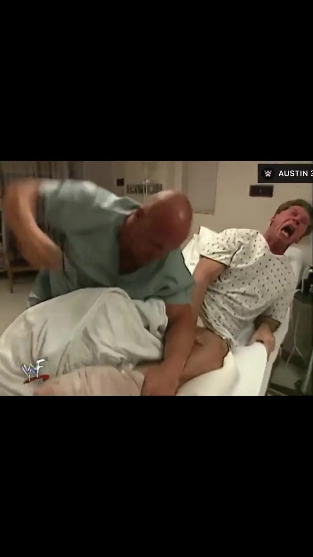 Stone Cold Attacks Injured Vince McMahon in Hospital