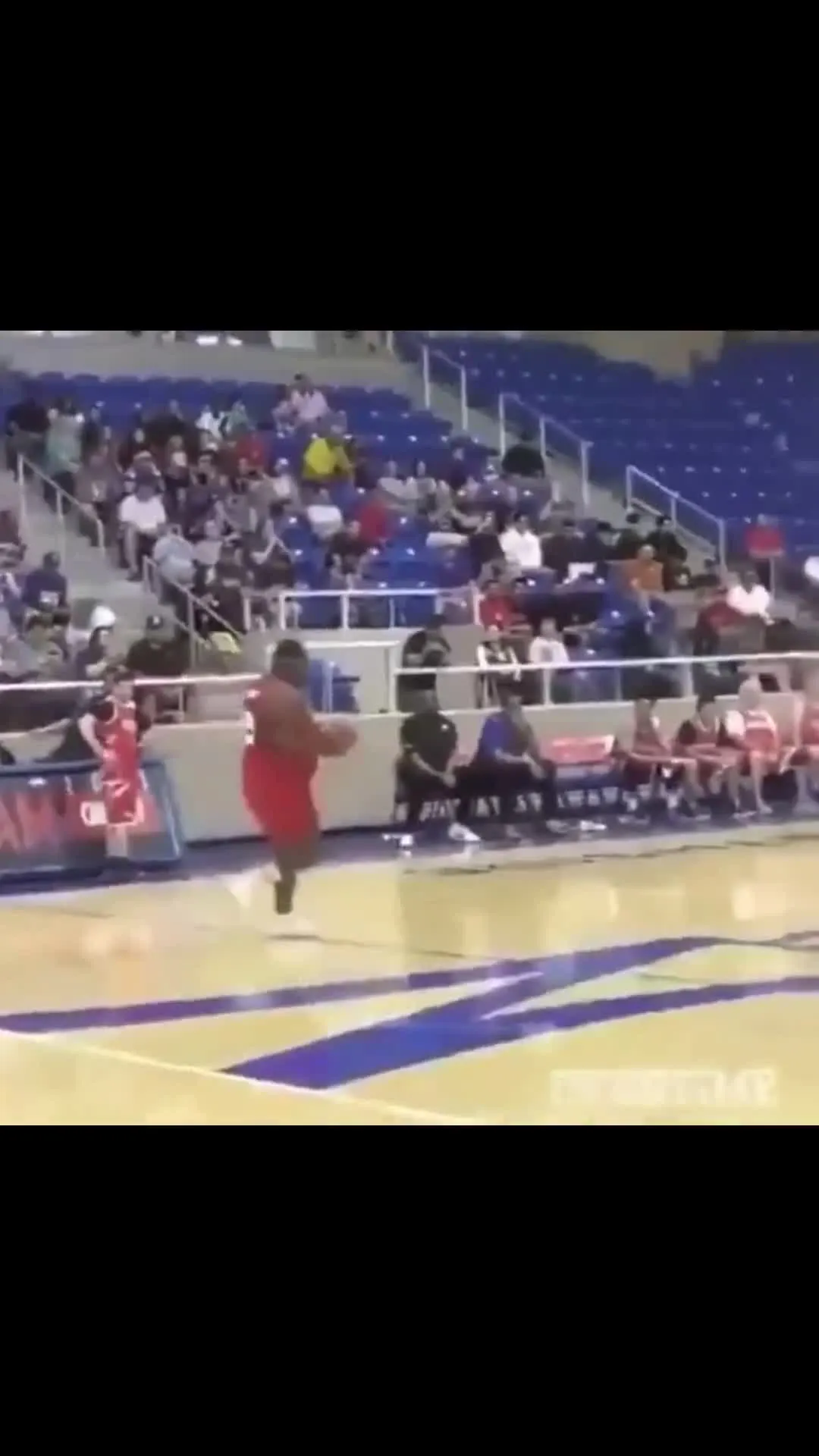 Spice Adams Basketball Airball Fail