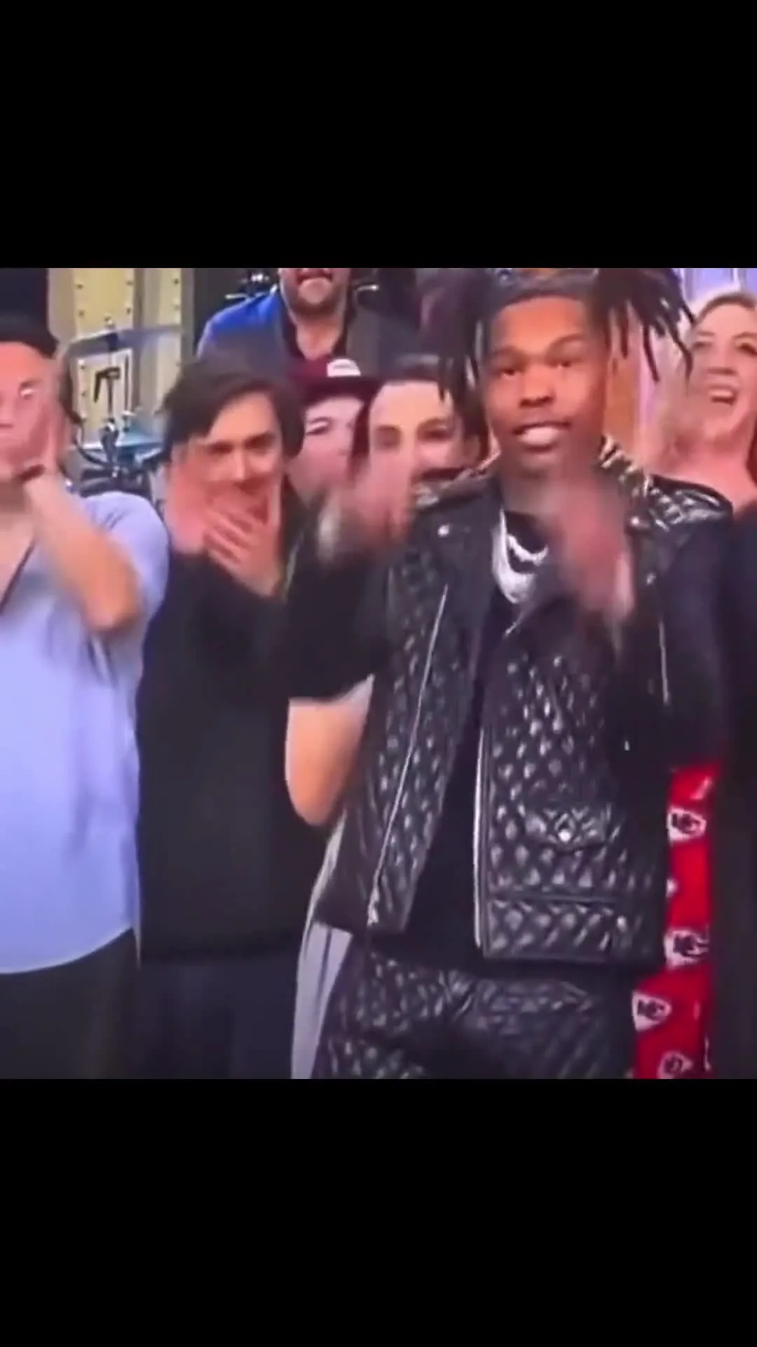Lil Baby SNL Peace Signs