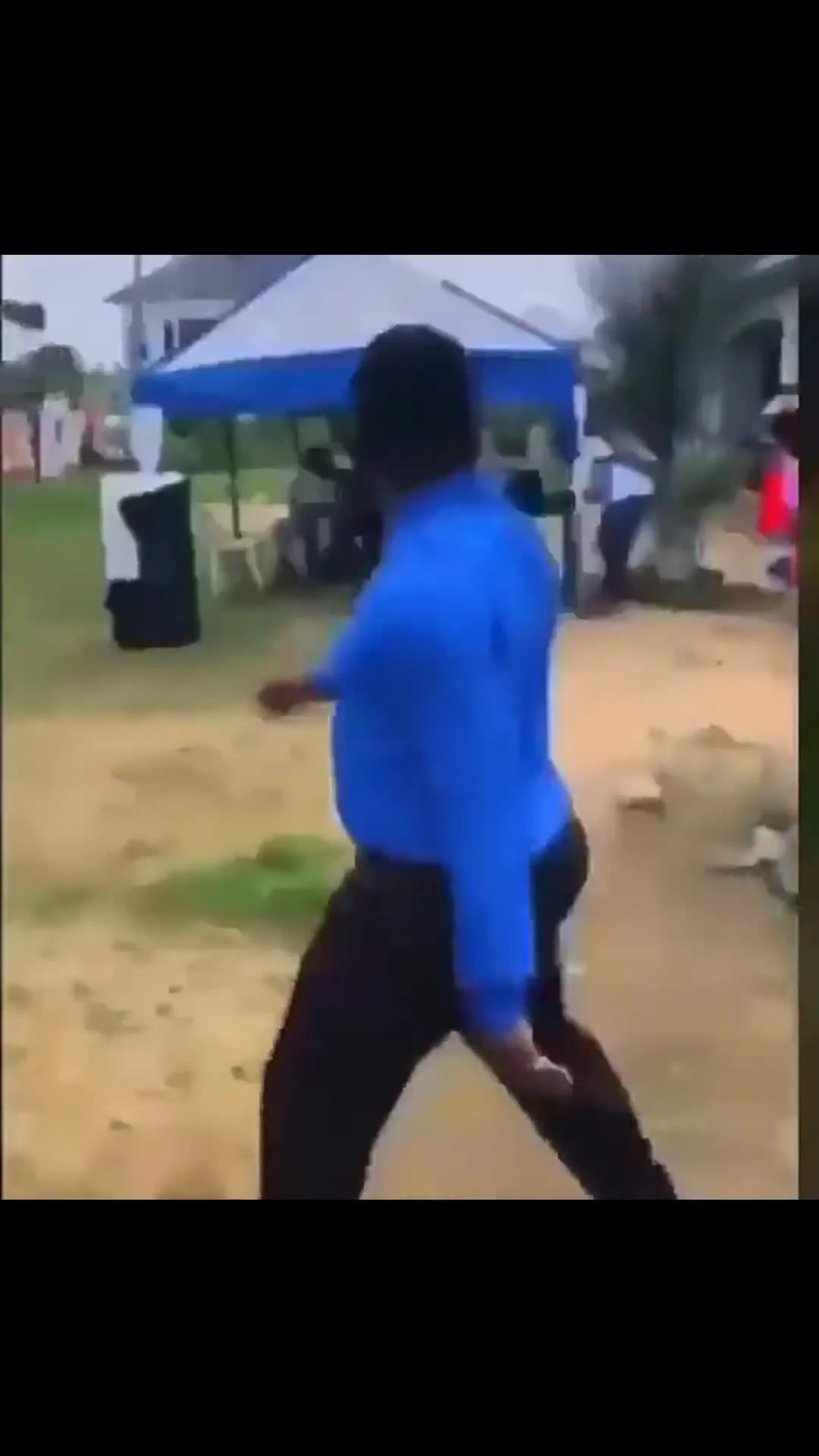 Sabinus happy walk dance to amapiano