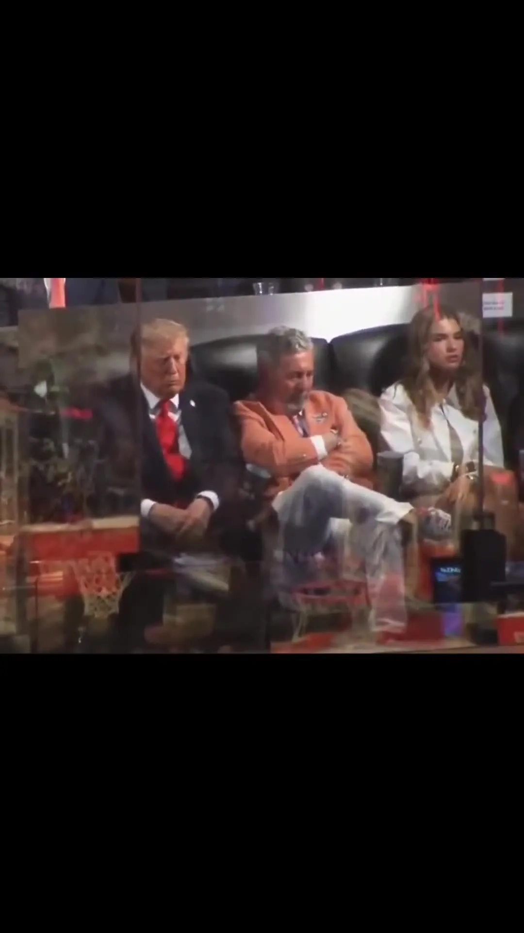Trump Asleep at MSG