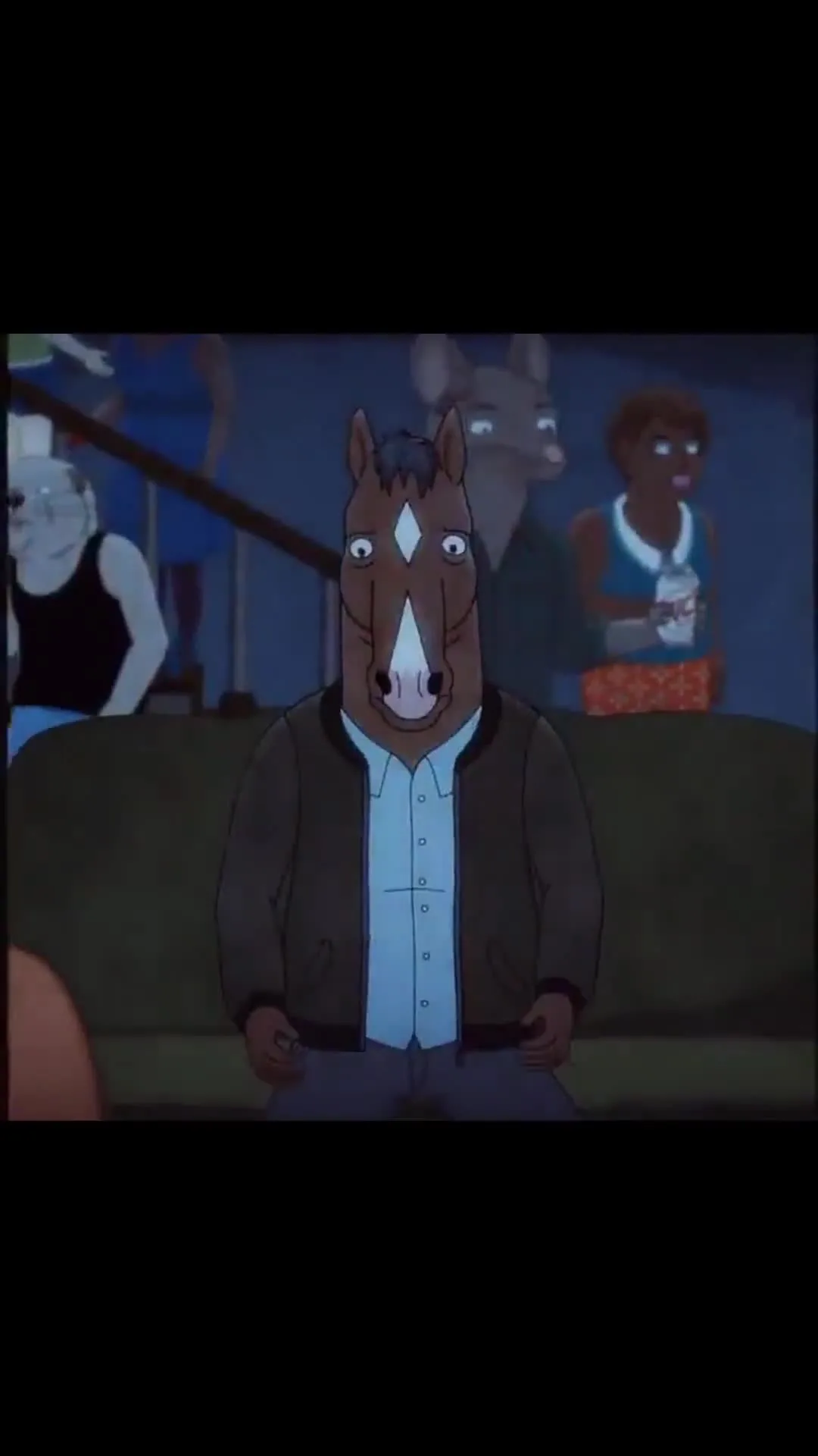 Bojack Horseman sad edit