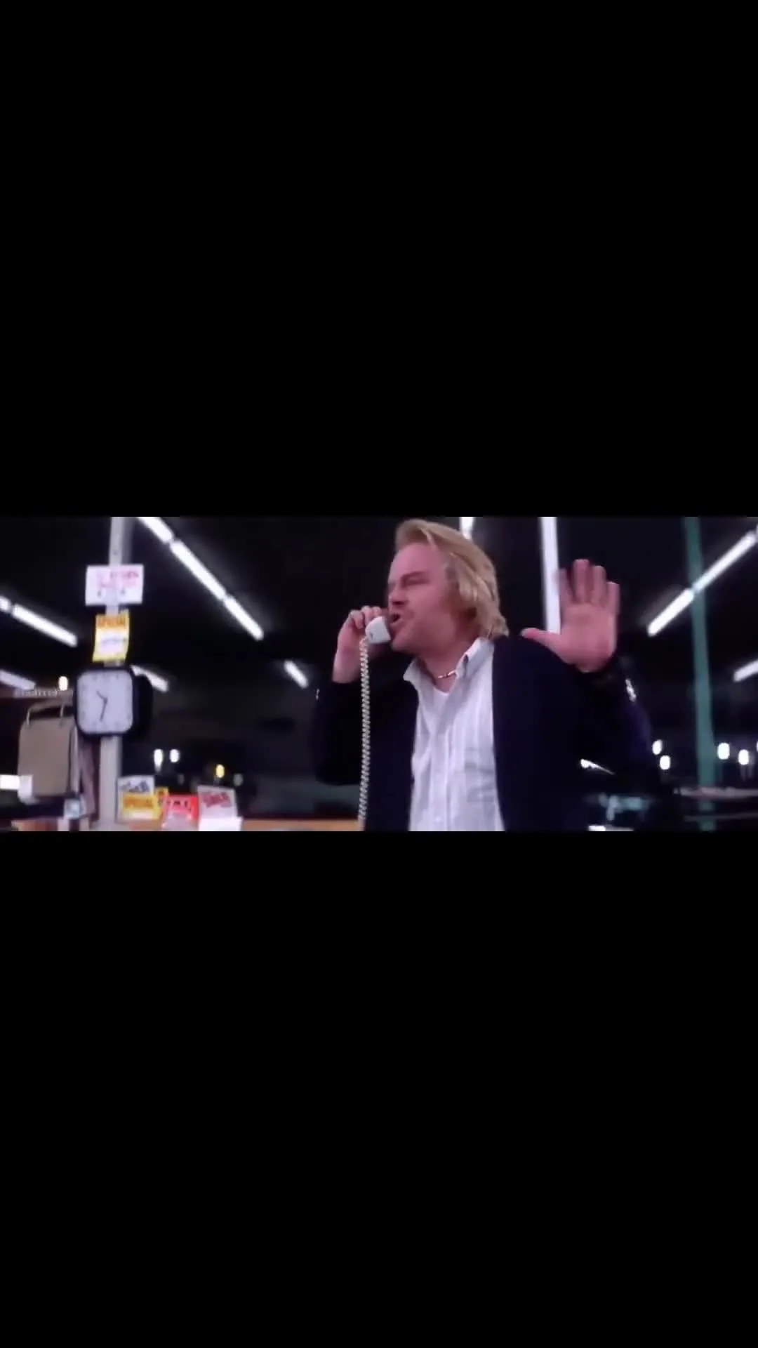 Philip Seymour Hoffman “Shut up”