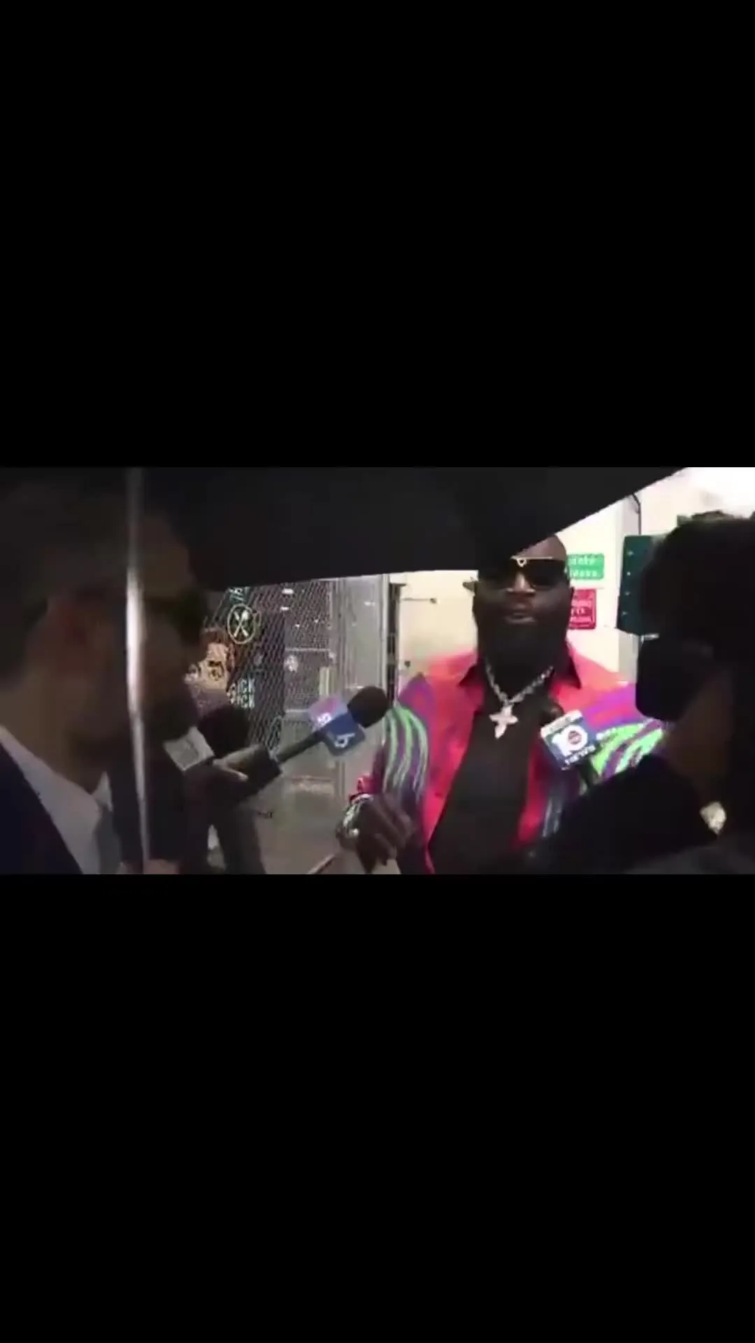 Rick Ross saying he needs silence