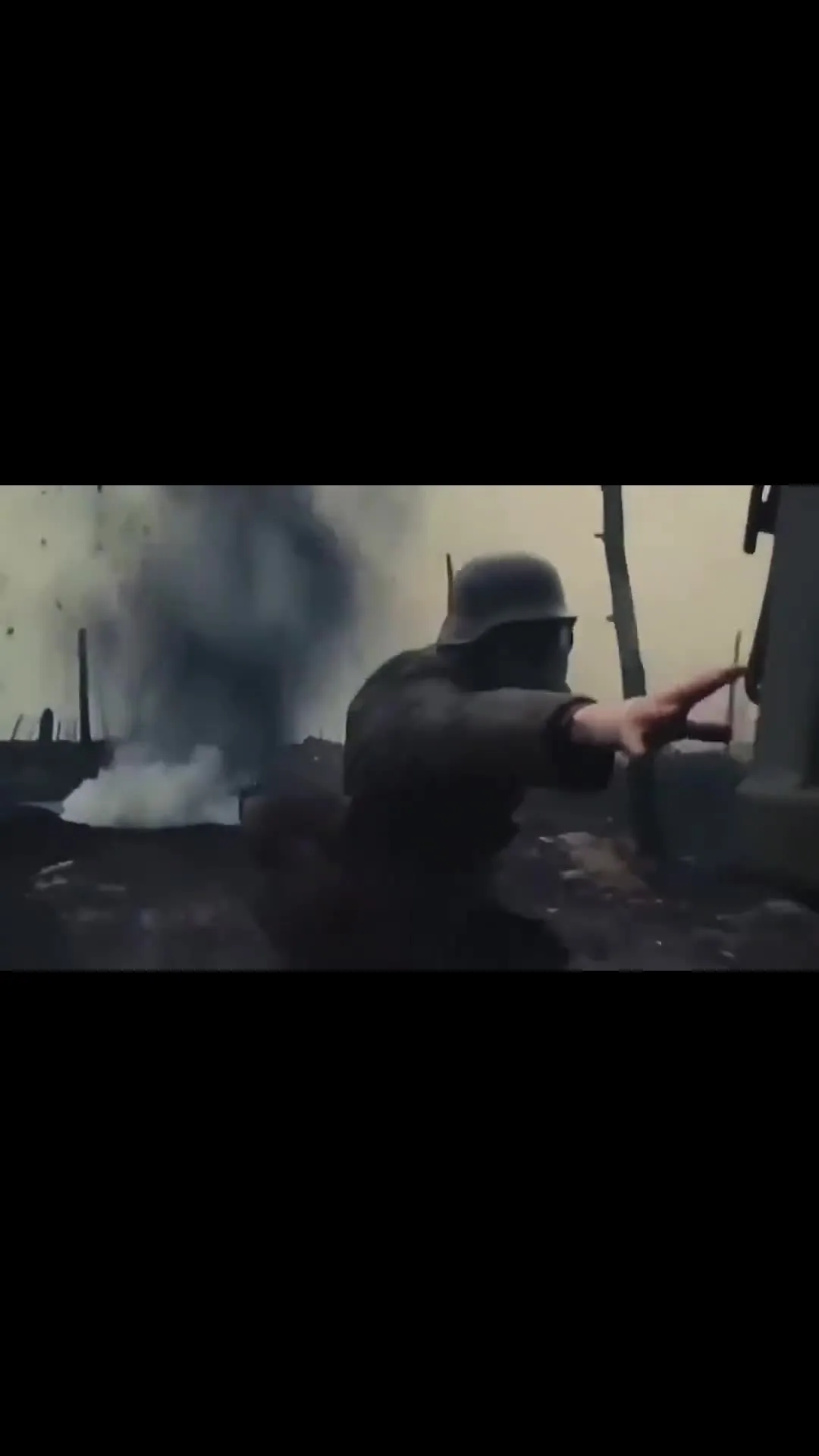 War guy getting left behind