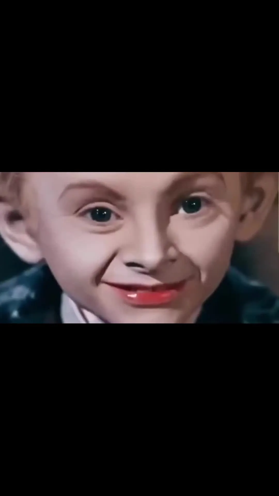Little elf guy shushing and dancing
