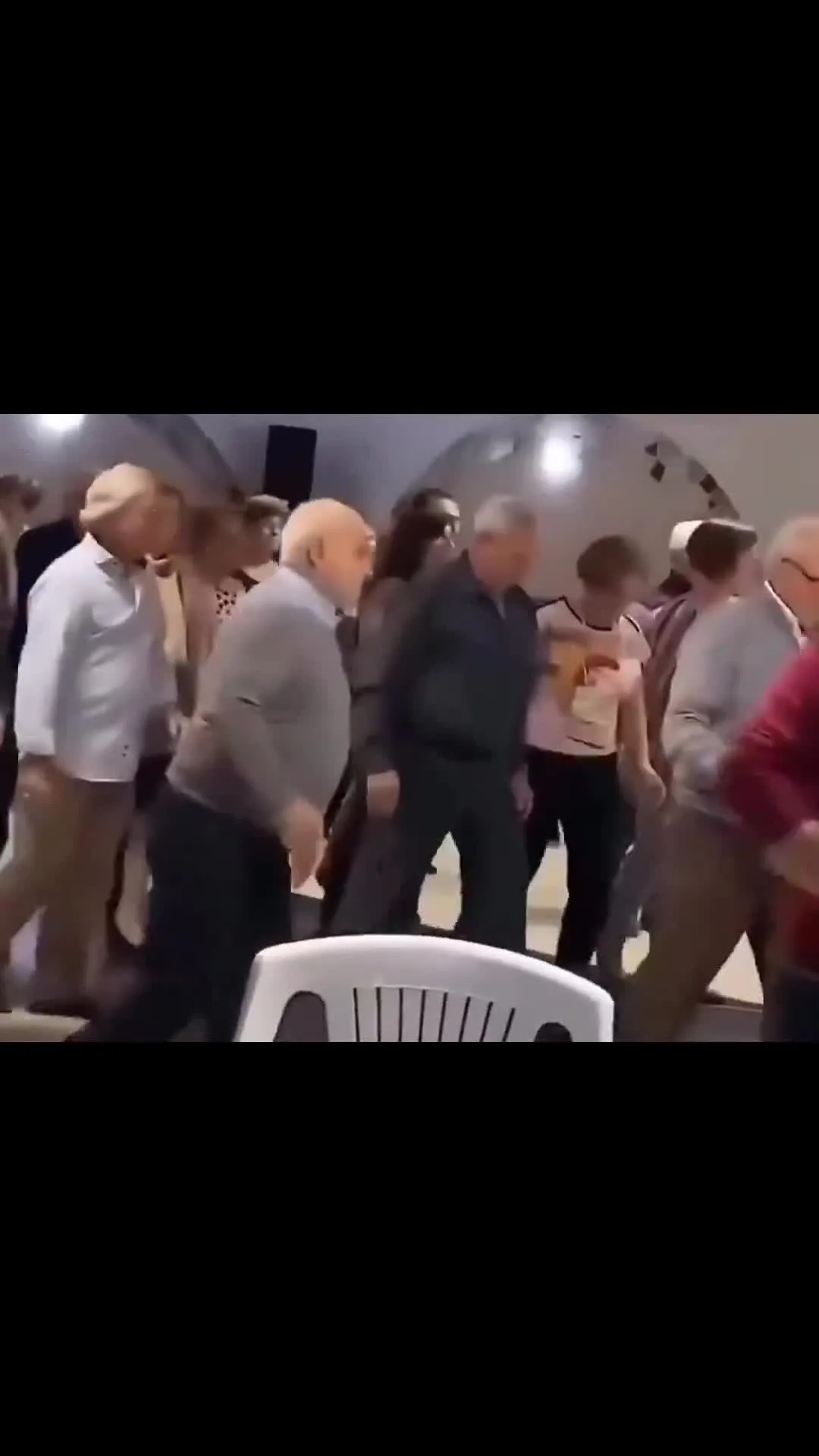 Boomers doing synchronized dance