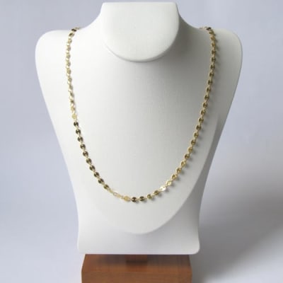 Colar Corrente Chapinhas Redondas Luxe