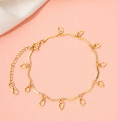 Pulseira Delicada Gotas Cintilantes