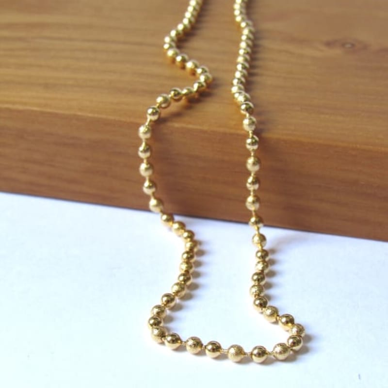 Colar Chocker Bolinhas Lisas & Diamantadas banhada a ouro 18k — TK Semijoias