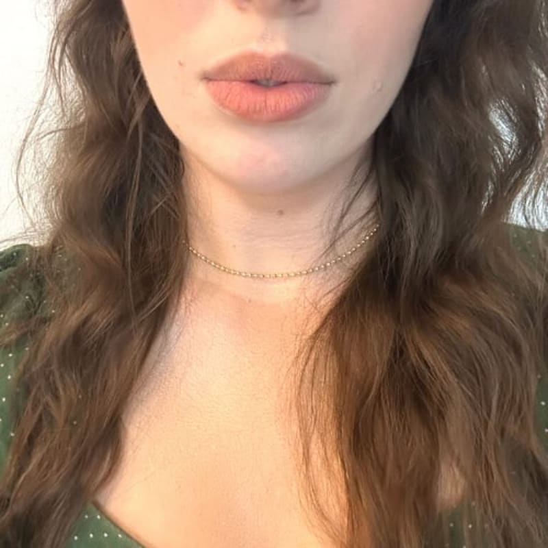 Colar Chocker Bolinhas Lisas & Diamantadas banhada a ouro 18k — TK Semijoias