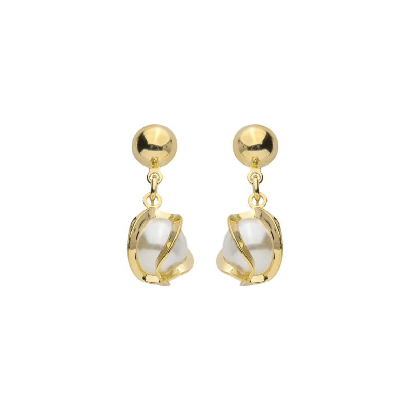 Conjunto Corações Dourados banhada a ouro 18k — TK Semijoias
