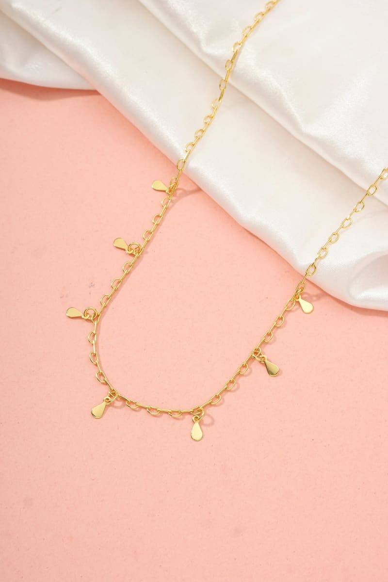 Colar Chocker Gotinhas Cartier banhada a ouro 18k — TK Semijoias