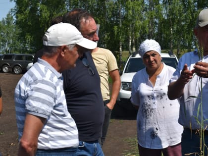 17.06.2023г.  в Аксубаевском районе провели семинар-совещание на тему «Текущая ситуация на полях и меры по сохранению потенциала 