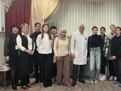 Профориентационная экскурсия для школьников в Тукаевской ЦРБ