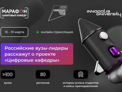 111 РОССИЙСКИХ ВУЗОВ РАССКАЖУТ О РАБОТЕ СВОИХ «ЦИФРОВЫХ КАФЕДР»