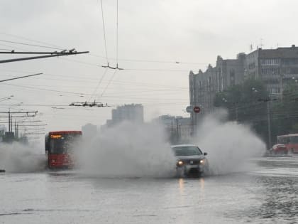 В Казани прочистили всего 0,75% ливневок