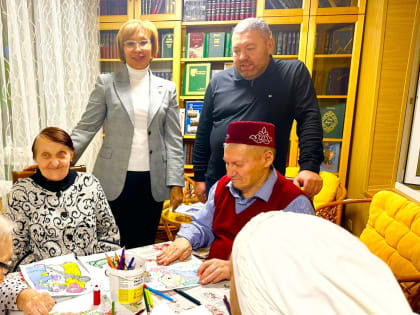 Министр Эльмира Зарипова побывала в Верхнеуслонском доме-интернате