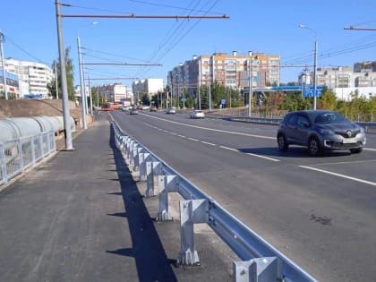 Открылось движение по реконструированному мосту на улице Юлиуса Фучика