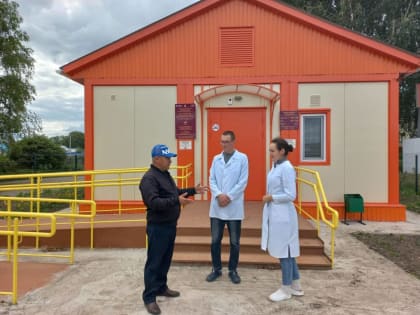 В Кайбицком районе в новом ФАПе прием населения ведут два фельдшера
