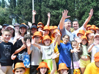 Посещение оздоровительного лагеря «Сатера» в Алуште