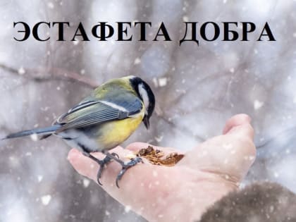 Сделал добро - передай другому в рамках #ЭстафетыДобра!