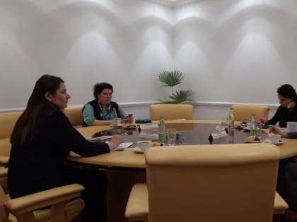 Ирада Аюпова встретилась с министром искусства и культурной политики Ульяновской области Евгенией Сидоровой