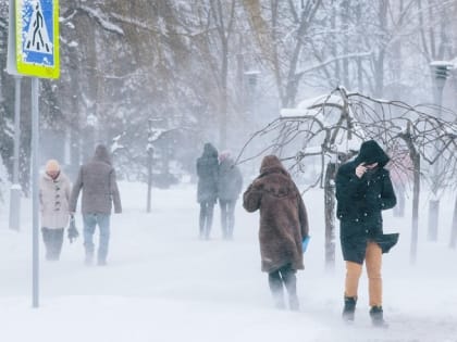 Циклоны и гребни: синоптики раскрыли, сколько в Татарстане продлятся сильные снегопады