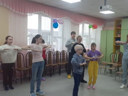 Спортивный досуг воспитанников реабилитационного центра «Милосердие»