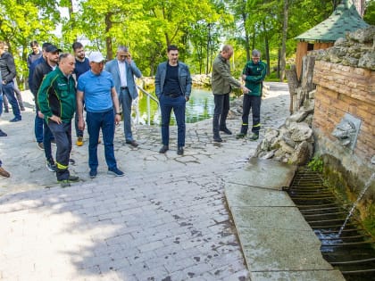 Реконструкция родника «Святой Ключ» завершится в августе