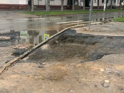 Ремонт тротуара ужаснул жителей Зеленодольска