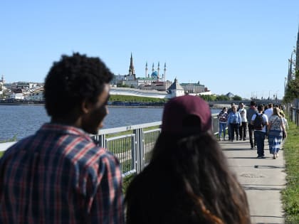 За 11 месяцев столицу Татарстана посетили граждане 171 страны